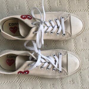 Converse Play Comme des Garcons Ladies size 8